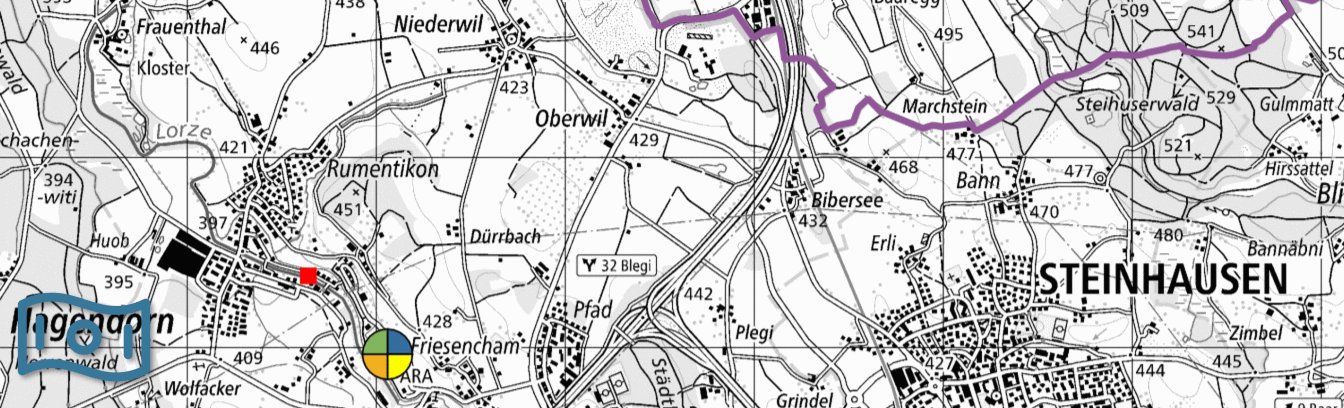 Abwasserreinigungsanlagen (ARA) mit Finanzkennzahlen